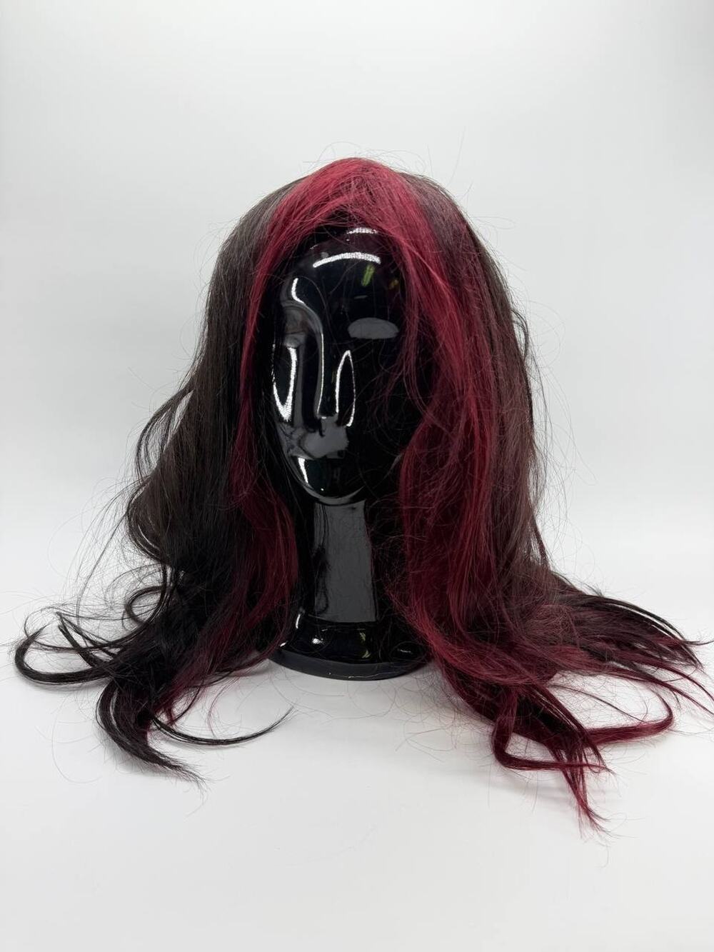 Vella Vella Yuna Burgundy Black Wavy Whole Lace Wig OM2/99J/BU With Box